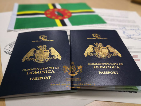 两本多米尼克护照