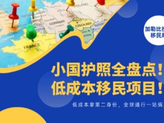 2026年小国护照全盘点！低成本拿第二身份，全球通行一站搞定！