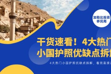干货速看！4大热门小国护照优缺点拆解，看完直接选
