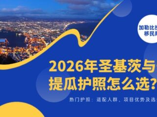 圣基茨与安提瓜护照：适配人群、项目优势及选择思路